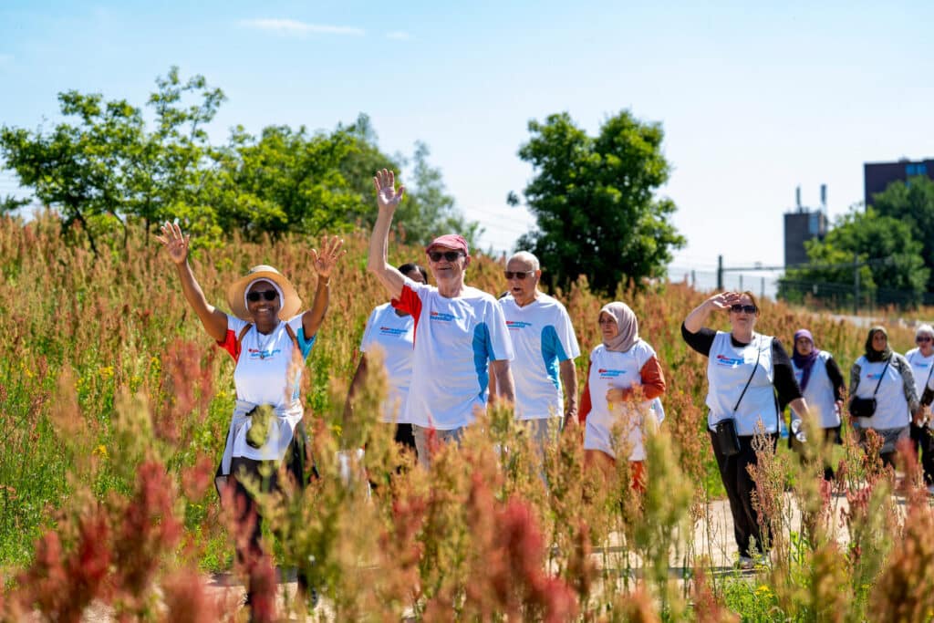 Diabetes in beweging logo